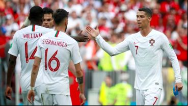 Con su gol, Cristiano Ronaldo selló la suerte de Marruecos en Rusia 2018.