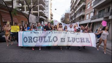 Una imagen de la masiva marcha del orgullo, en octubre pasado.