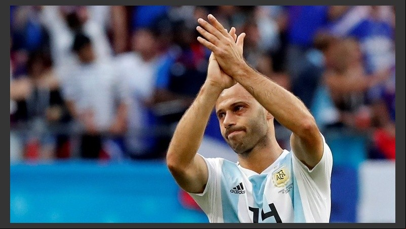 Masche se despidió de la selección. 
