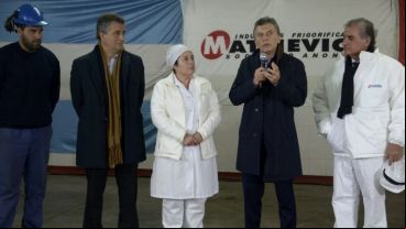 Desde Carcarañá, el presidente ratificó el rumbo económico.
