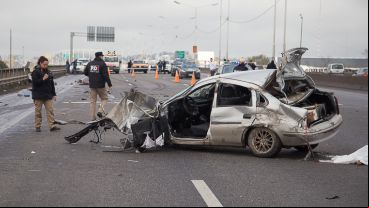 El accidente ocurrió en Circunvalación y Cerrito.