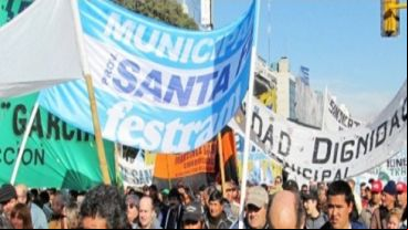 Los municipales ratificaron la medida de fuerza para el próximo 8 de agosto.