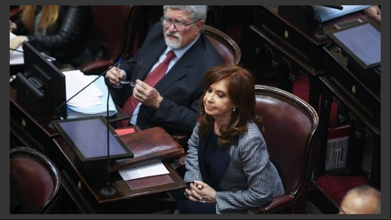 La ex presidente y actual senadora se refirió a la causa de los cuadernos.