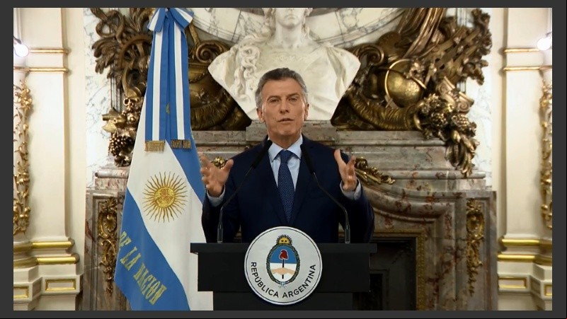 Macri: “Estamos cansados de vivir con miedo