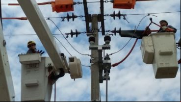 Reponer el cable le costará a la EPE cerca de dos millones de pesos.