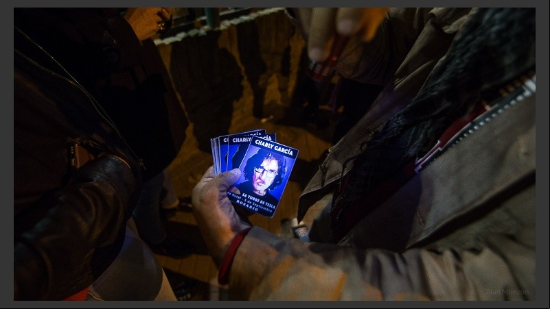 El show de Charly en Rosario este miércoles por la noche.