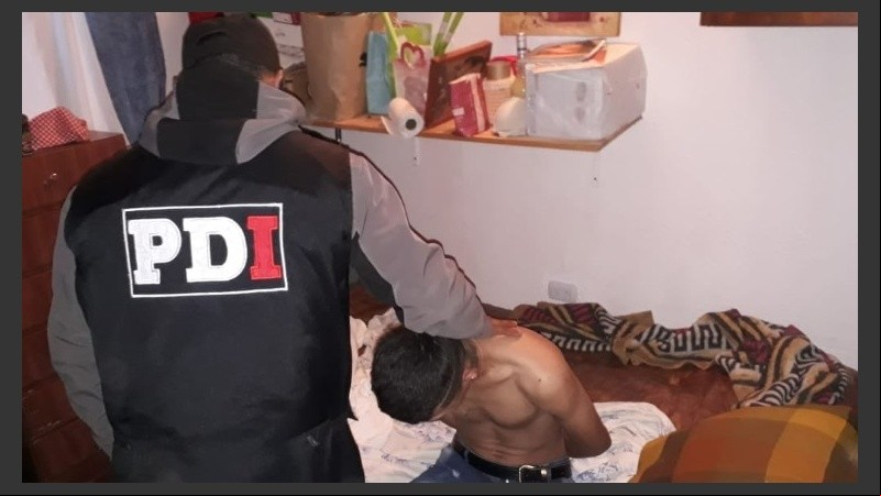 Uno de los detenidos por el ataque a Fiscalía. 