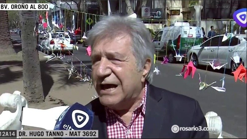 Hugo Tanno se refirió al caso en diálogo con El Tres.
