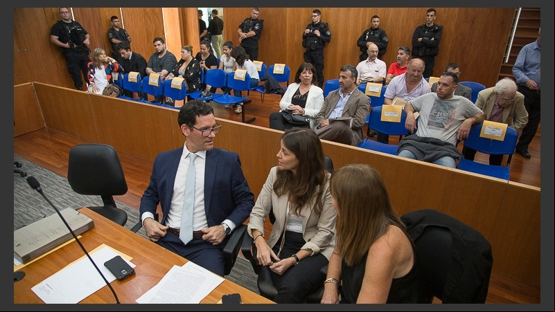 El Tribunal que definió este martes el fallo de segunda instancia. 