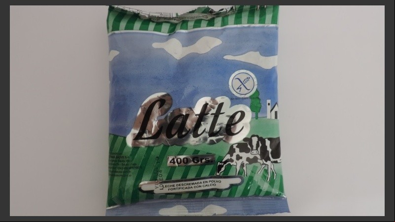 La leche en polvo marca Latte, fabricada en la provincia.
