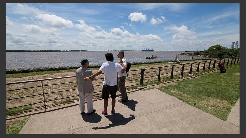 El Parque Autóctono, un balcón al río.