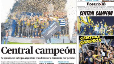 Algunas de las tapas que reflejaron el logro canalla.