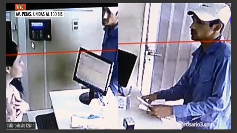 El ladrón se hizo pasar por operario y amenazó a la secretaria para robar.