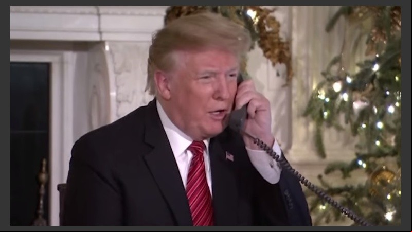 Donald Trump participó del tradicional programa 