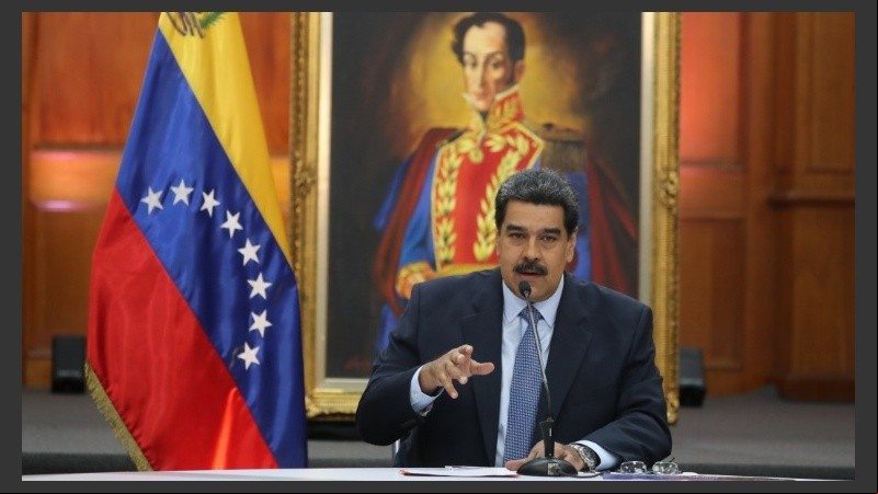 En la previa, el mandatario dio una conferencia de prensa en Caracas.