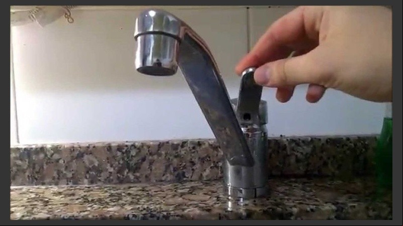 Desde la hora cero y hasta las cinco no habrá agua.