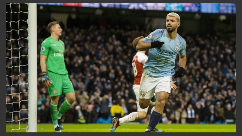 Agüero fue escogido entre los mejores once.