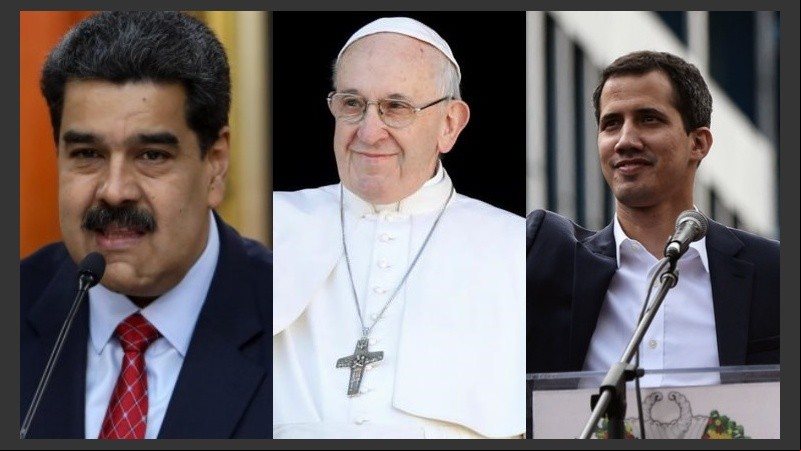 El Papa evitó opinar a favor de alguno de los dos políticos.