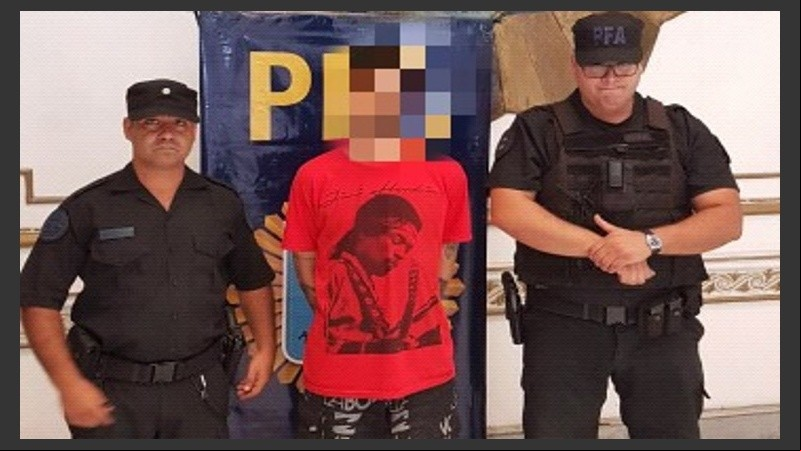 El operativo fue desarrollado por agentes de la Policía Federal.