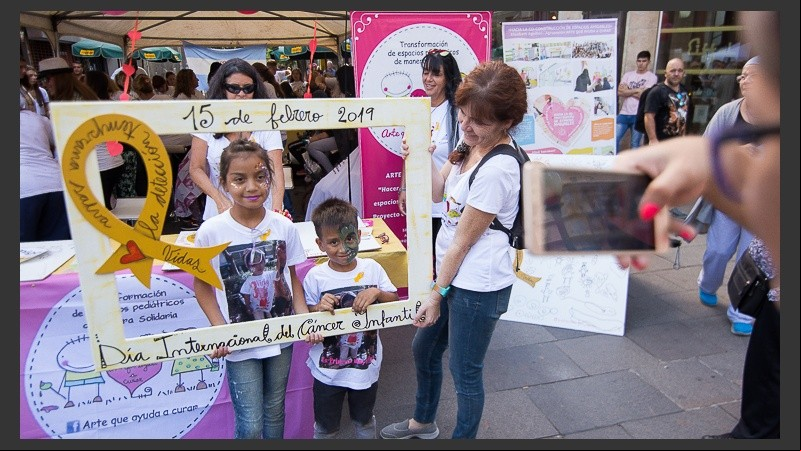 Jornada de donaciones en el Día Internacional del cáncer infantil.