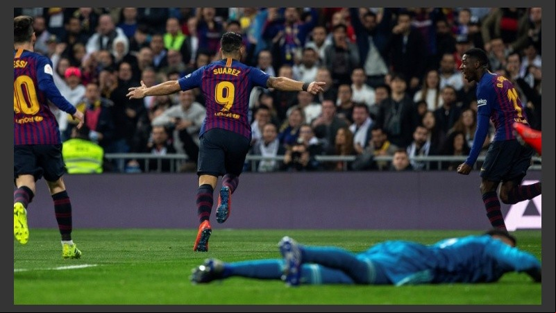 Suárez fue una tromba en el segundo tiempo.