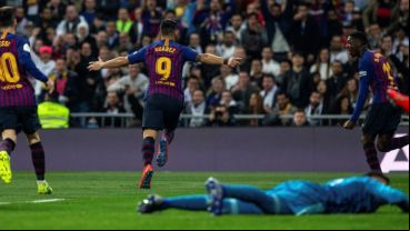 Suárez fue una tromba en el segundo tiempo.