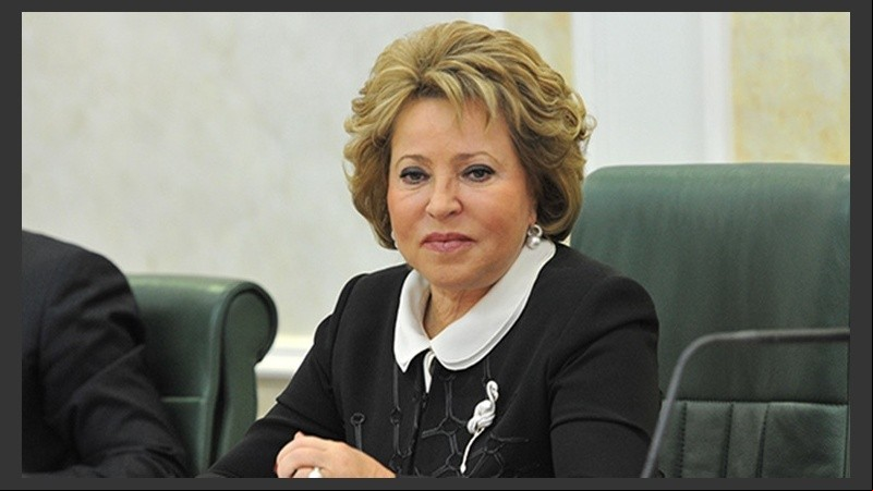 La presidenta del Senado ruso, Valentina Matviyenko, se reunió en Moscú con la vicepresidenta de Venezuela.