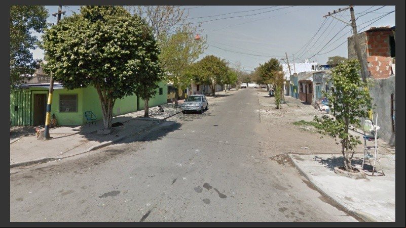 La cuadra donde se produjo el violento secuestro de Chamorro.
