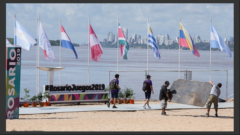 Cada vez falta menos para los Juegos de Playa 2019.