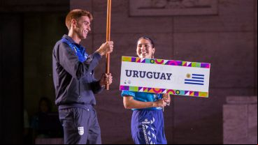 Postales de la ceremonia inaugural de los Juegos Suramericanos de Playa.