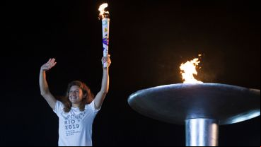 Postales de la ceremonia inaugural de los Juegos Suramericanos de Playa.