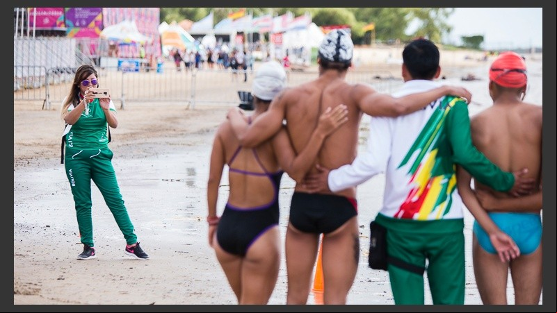 Deportistas de distintos países compiten en los Juegos de Playa. La Florida es el epicentro del certamen.