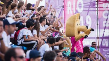 Deportistas de distintos países compiten en los Juegos de Playa. La Florida es el epicentro del certamen.