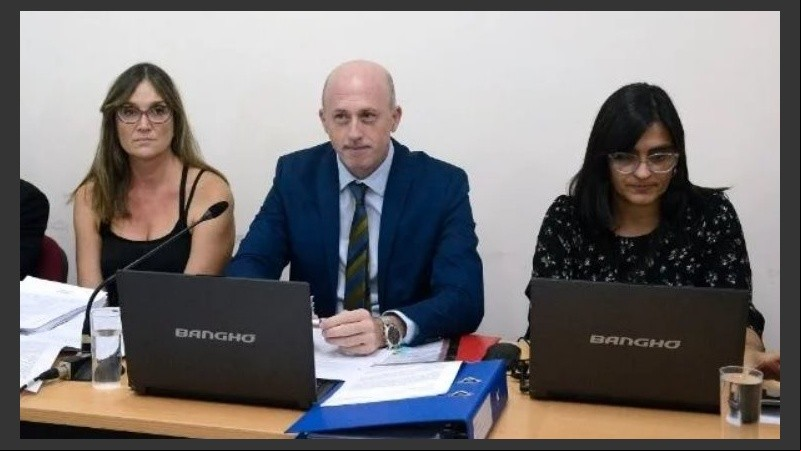 El fiscal Villate en las audiencias por Feced 3 y 4.