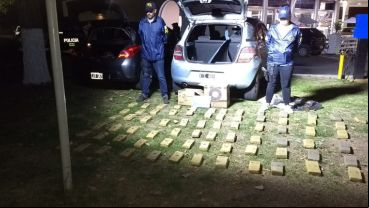 El procedimiento en la autopista se hizo en inmediaciones de una estación de servicios.