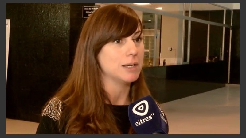 La fiscal Luciana Vallarella.
