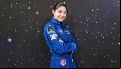 A Alyssa la apodan “blueberry” por su traje azul de astronauta.