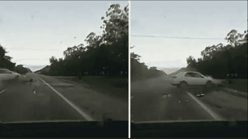 El choque se produjo en la ruta 50.