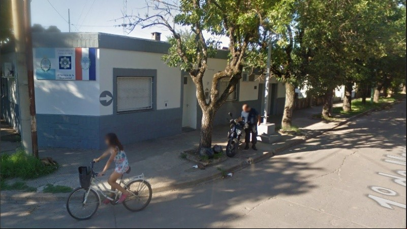 Intervino personal policial de la comisaría 22ª de Pérez.