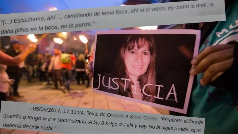 Mensajes borrados y recuperados en la investigación prueban que hubo violencia contra París.