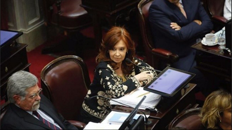 El Tribunual había autorizado a Cristina a faltar por sus labores de senadora.