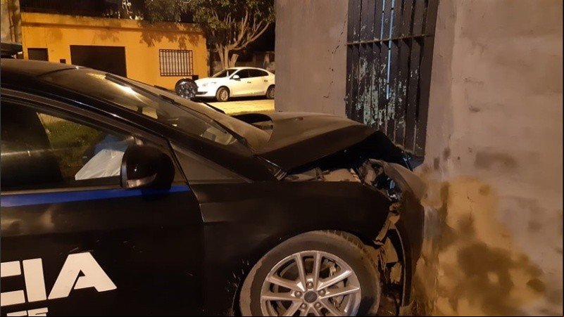 No hubo heridos por el choque.