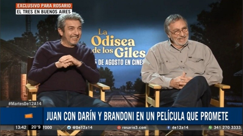 Darín y Brandoni, una dupla imperdible. 