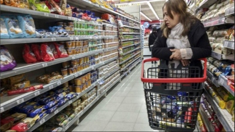 Nuevos precios en las góndolas.
