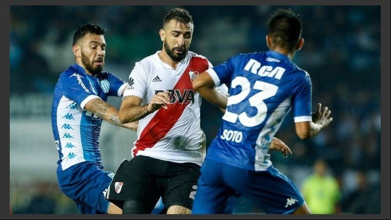 El delantero de River se vio involucrado en un accidente este viernes. 