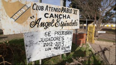 Pablo VI, el club en el que Benjamín recibió el impacto de bala en el cráneo.