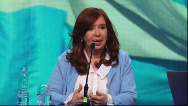 Cristina: "Todos tenemos que saber el lugar que tenemos que ocupar".