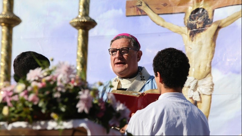 Monseñor Eduardo Martin hizo una fuerte crítica al proyecto de aborto del gobierno. 