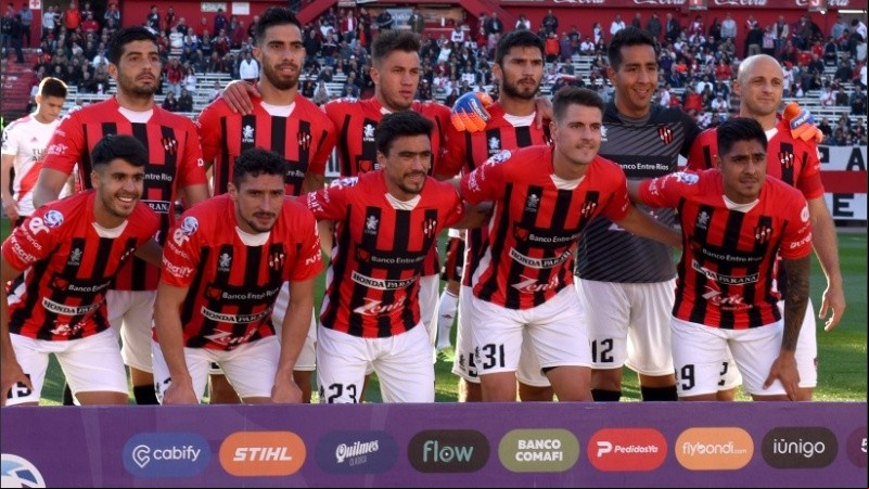 En el último partido ante River, Lucas Mancinelli ingresó en el segundo tiempo. 