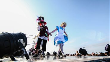 El desfile de cosplay fue una de las principales atracciones de este domingo en la Crack Bang Boom.